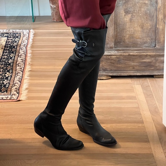 Henry Beguelin over the knee boots - Picture 3 of 7